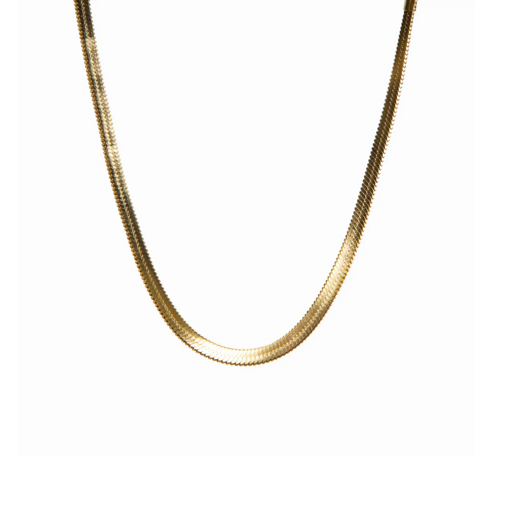 Schlangenkette Halskette - Gold