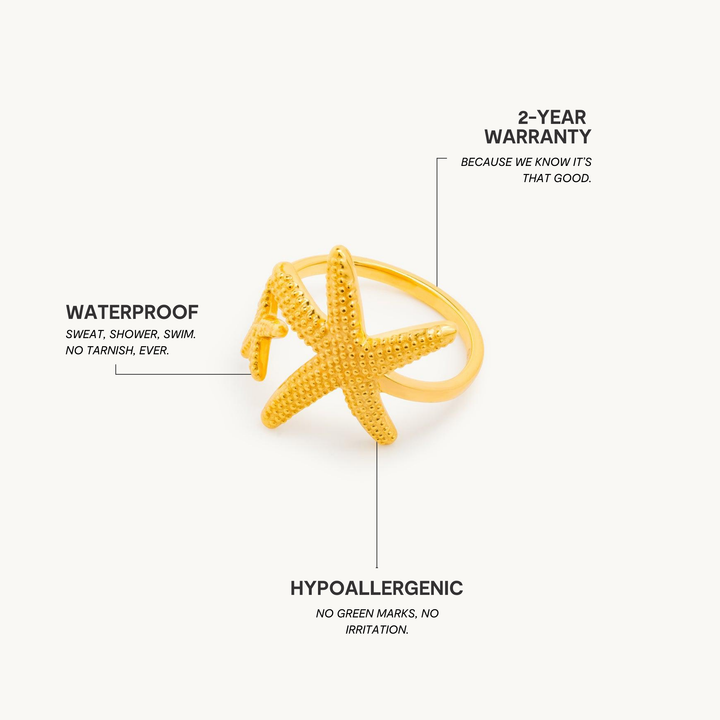 Starfish Soiree Ring