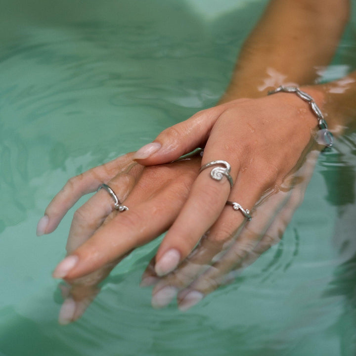 Twilight Wave Ring