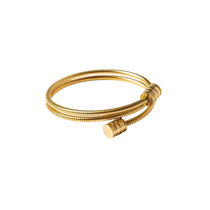 TWISTER ARMBAND - GOLD