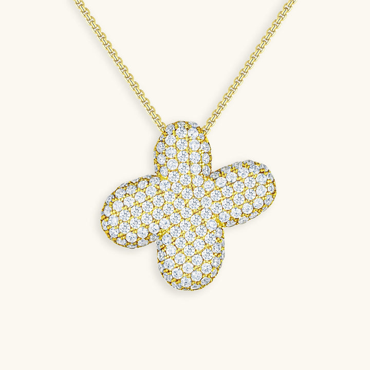 Zara Initial Diamant Halskette