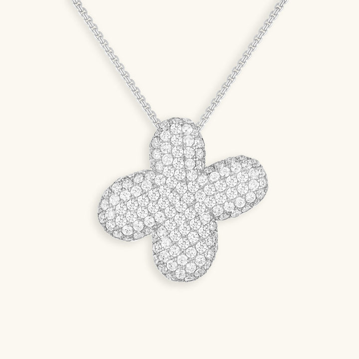 Zara Initial Diamant Halskette