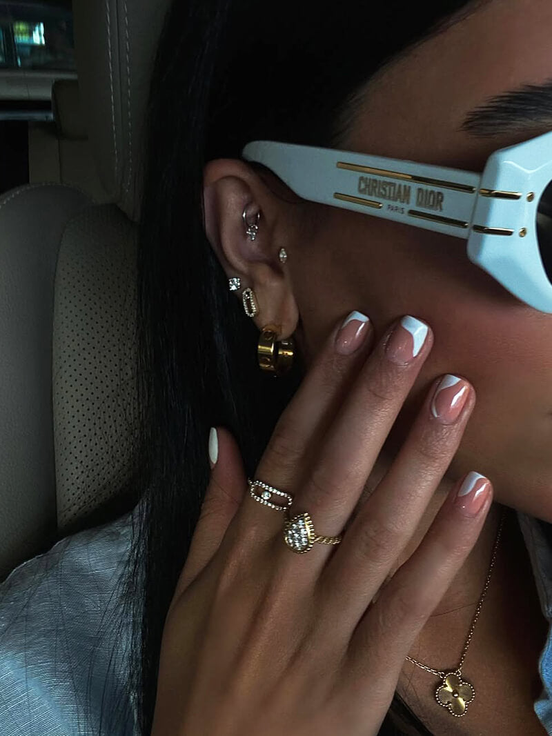 Emma - Geometrischer Ring für Frauen, Elegantes Design aus Sterlingsilber