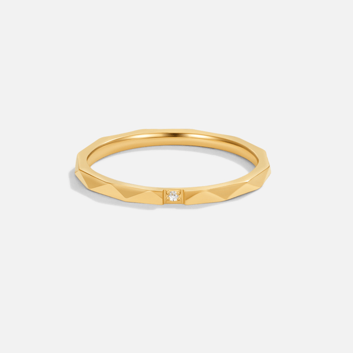 Astrid 18K Gold Stapelring