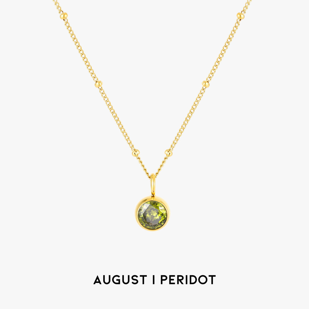 Geburtsstein-Halskette