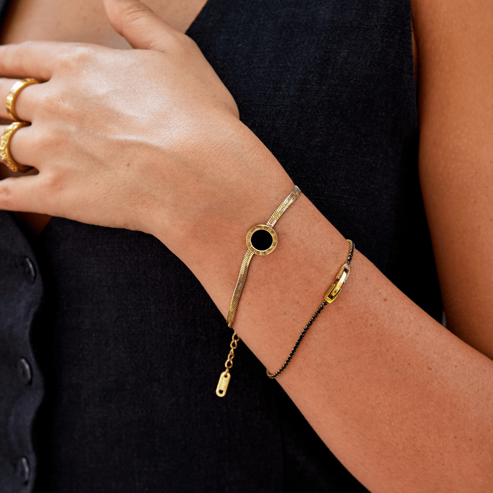 Azaleen-Schlangenkette-Armband