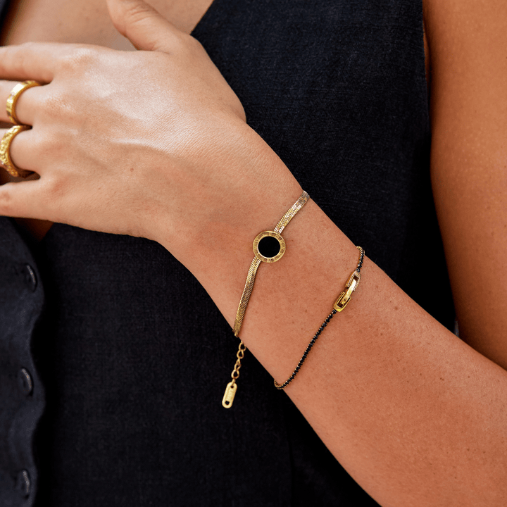 Azaleen-Schlangenkette-Armband