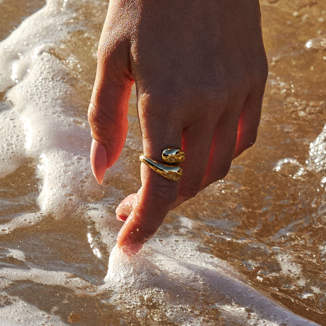 Doppelter Twist Ring