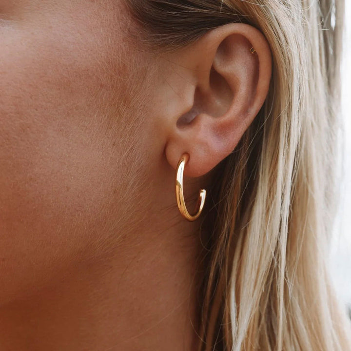 Große Creolen Ohrringe