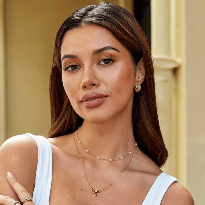 Bohemia Gold Cat Eye Ohrringe