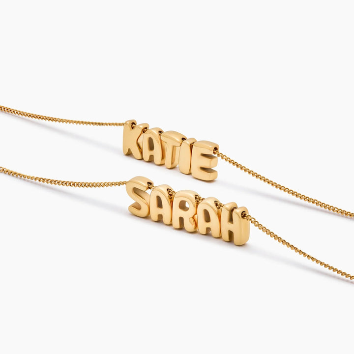 Bubble Namensanhänger