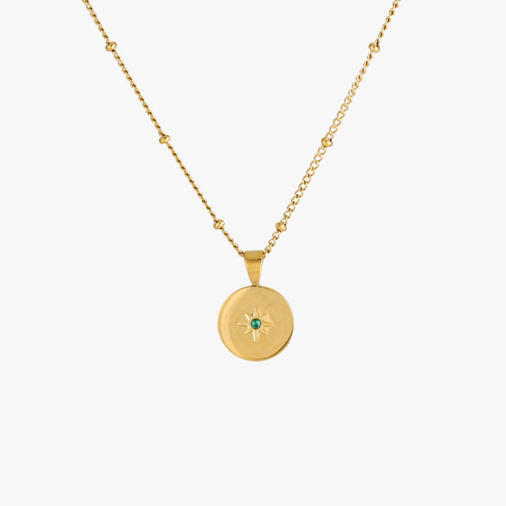 Kompass Halskette