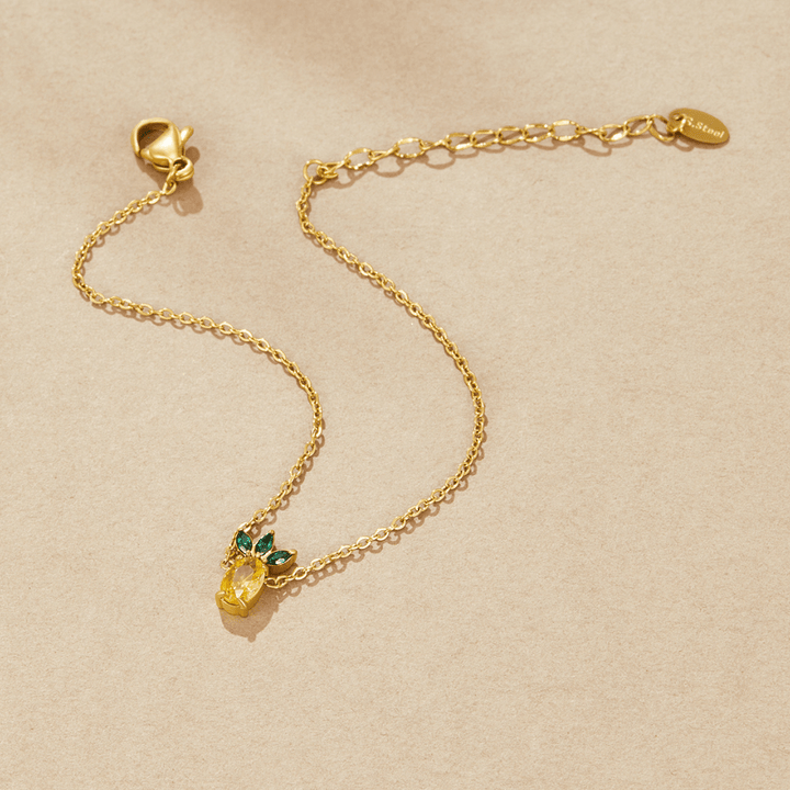 Kristall-Ananas-Armband