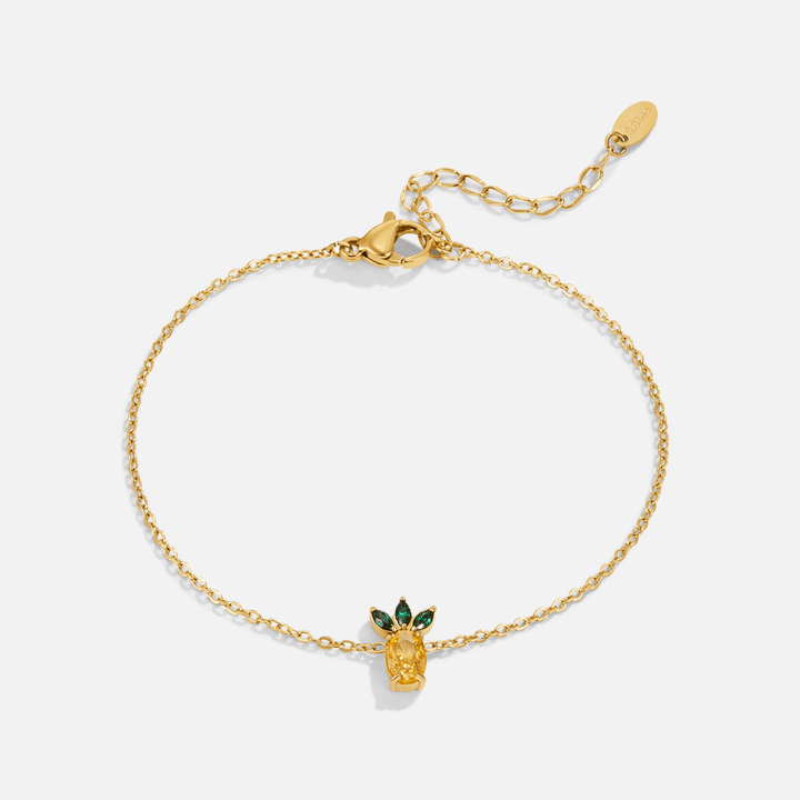 Kristall-Ananas-Armband