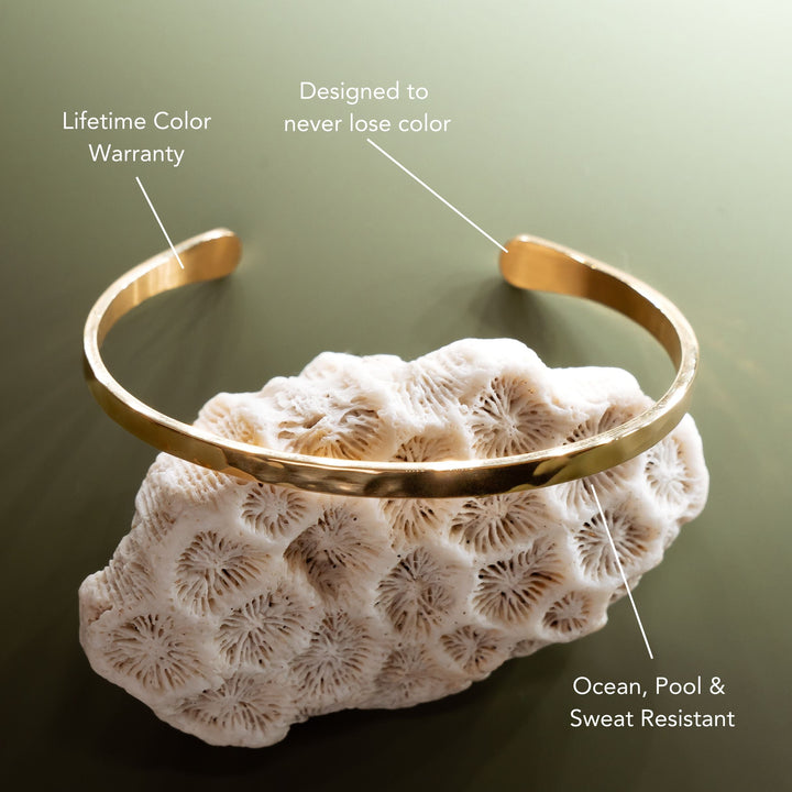 Gehämmerter Armreif