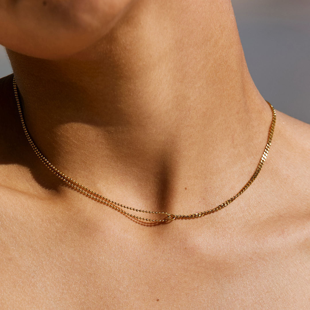 Doppeltes Trouble Choker