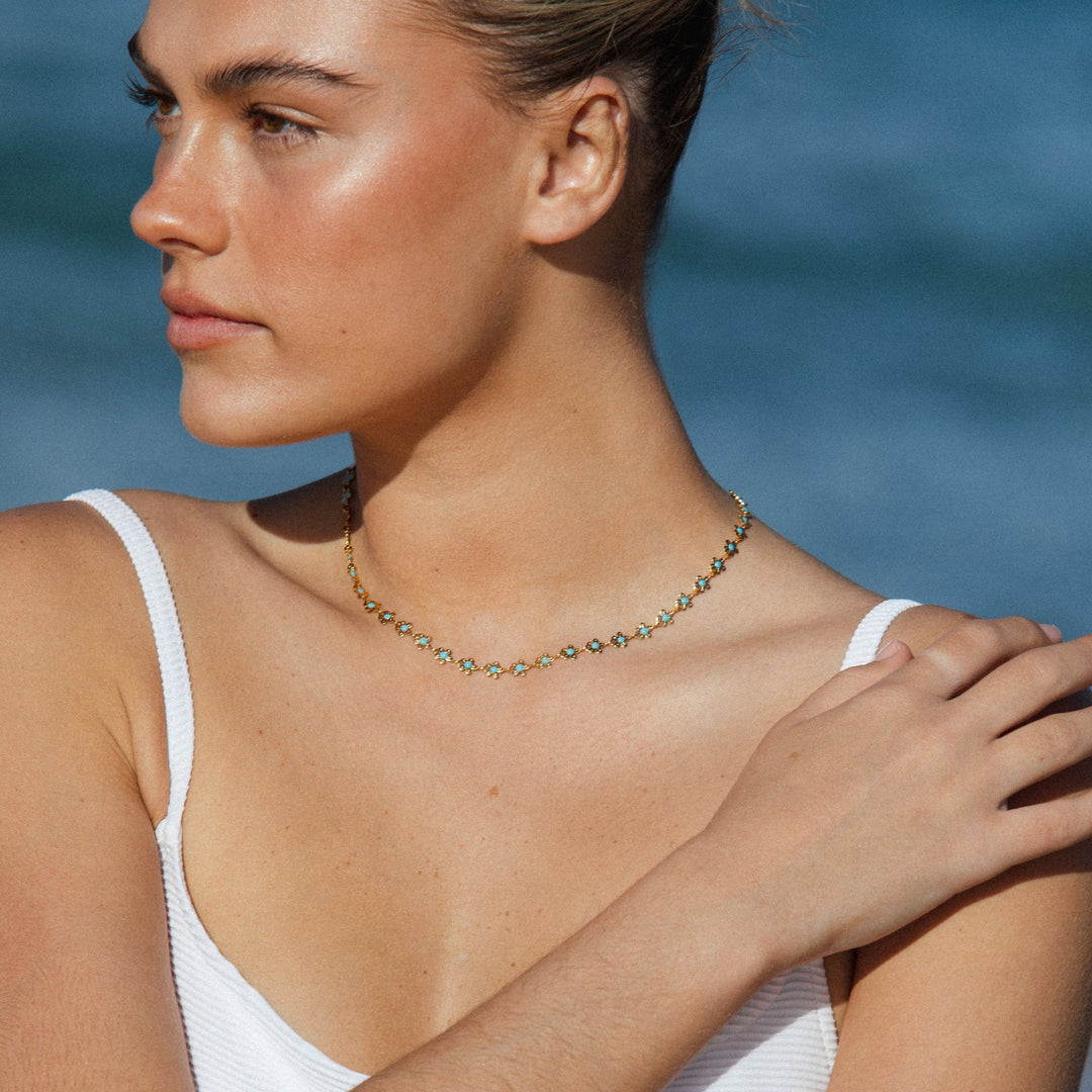 Gänseblümchen Halskette