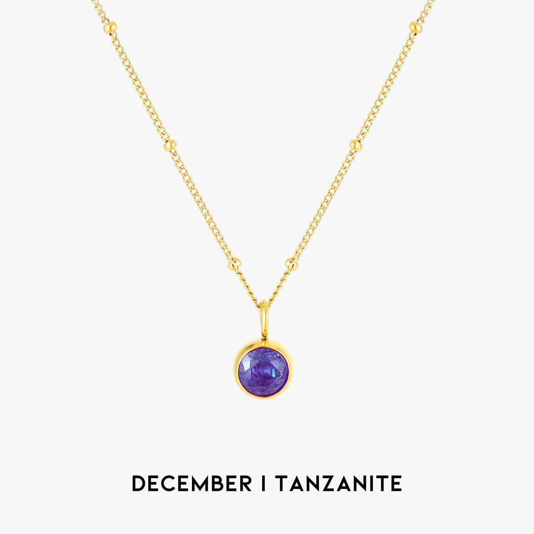 Geburtsstein-Halskette