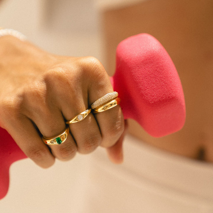 "Tag & Nacht" Ring Set