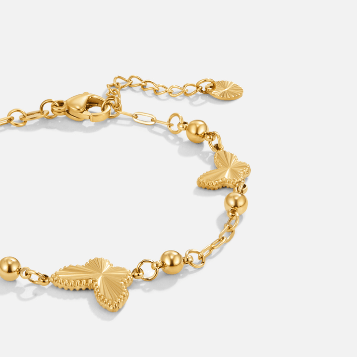 Emilia Golden Butterfly Armband