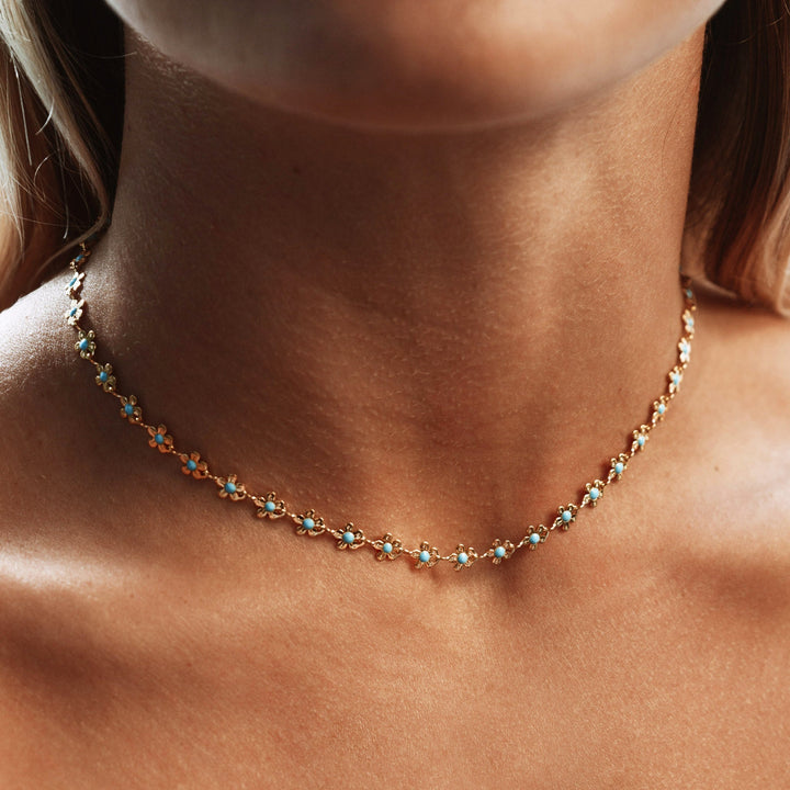 Gänseblümchen Halskette