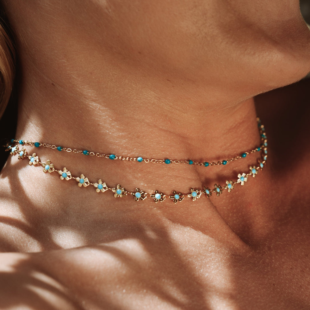 Gänseblümchen Halskette