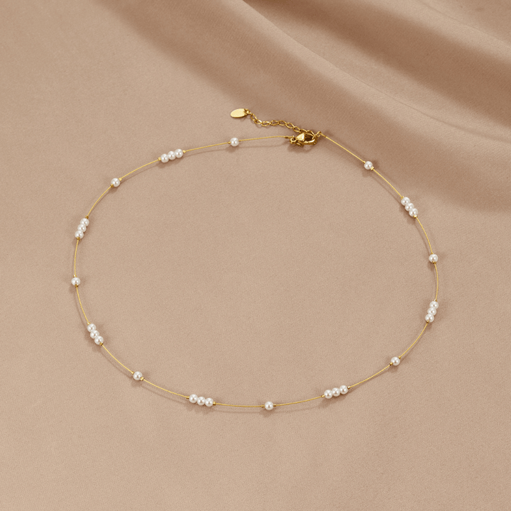 Gigi Perlen Choker Halskette