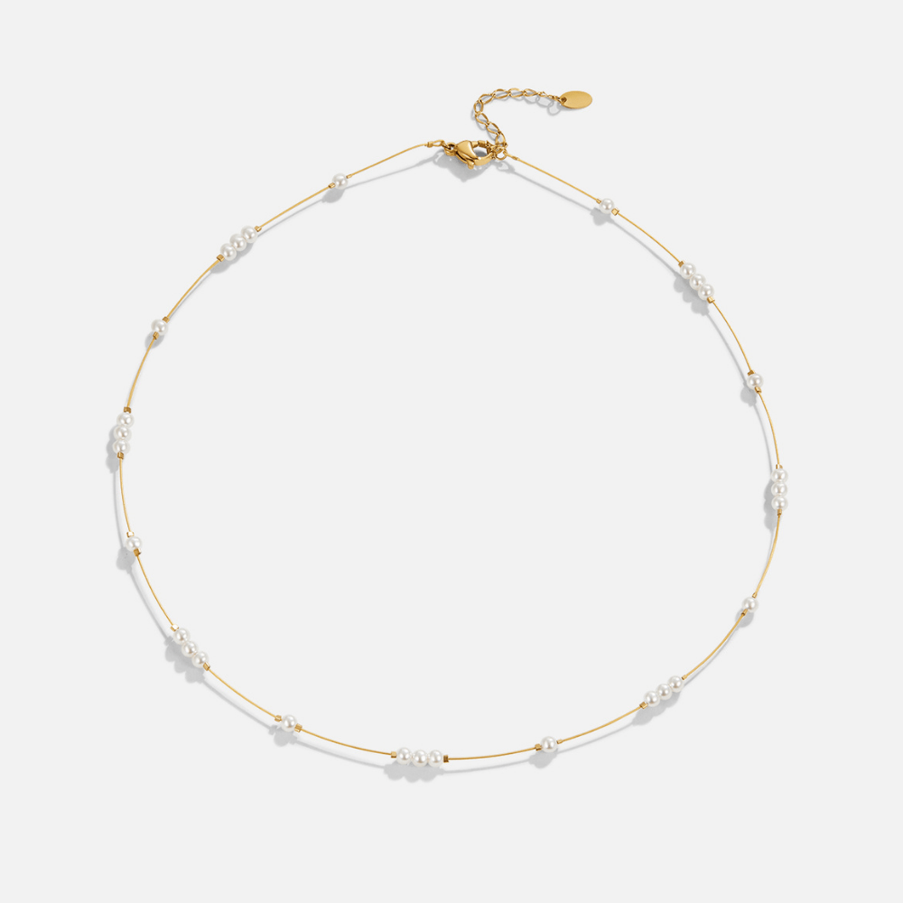 Gigi Perlen Choker Halskette