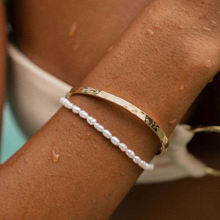 Gehämmerter Armreif