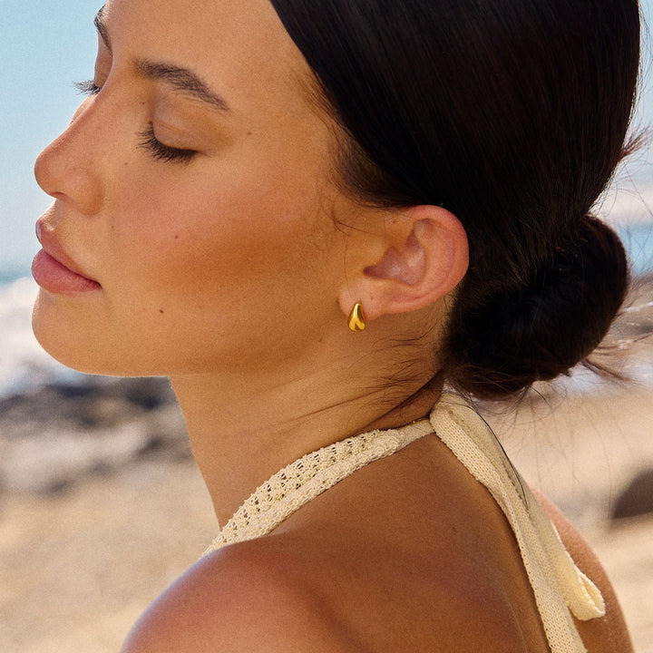 Ozean Tropfen Ohrringe