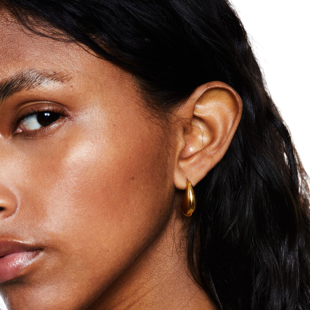 Tropfenförmige Creolen