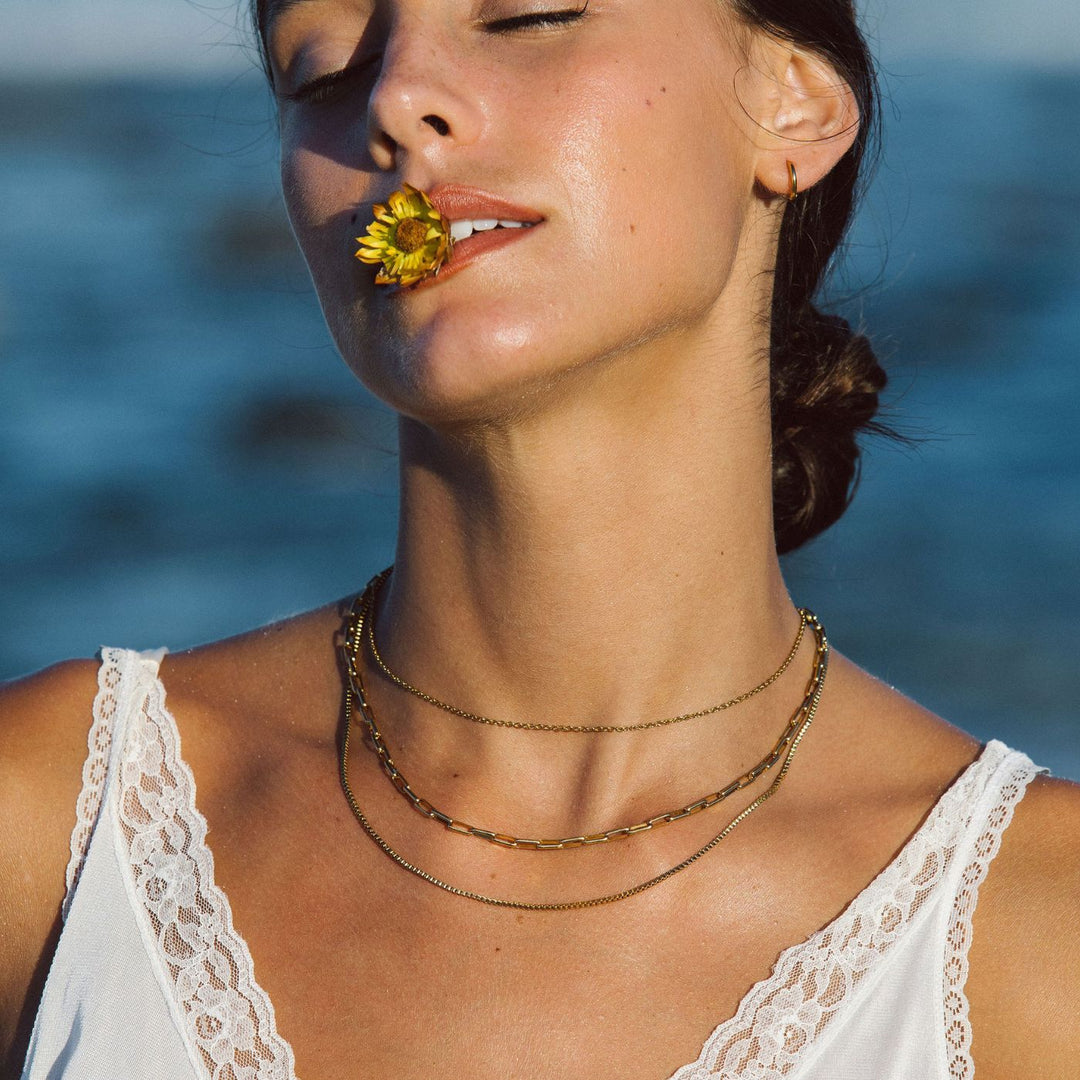 "Saona" Schicht-Halskette