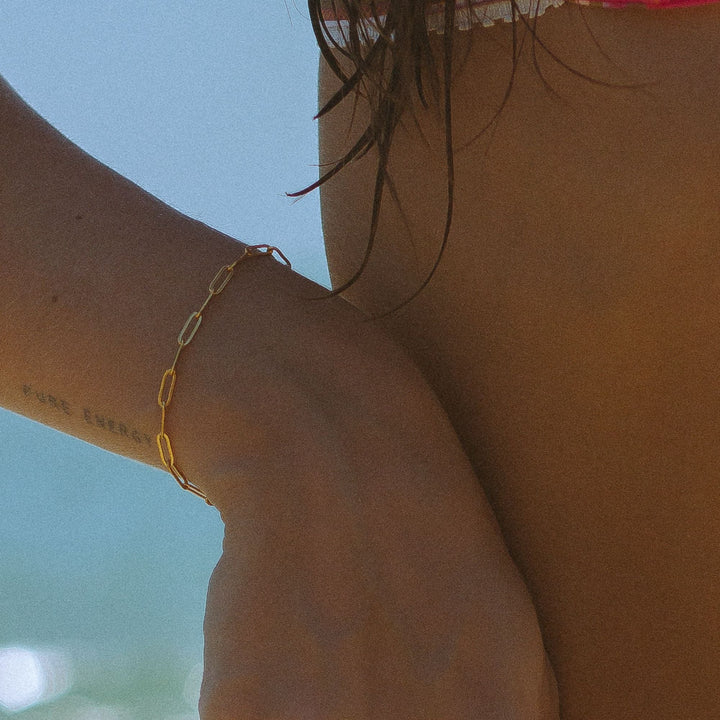 "Cozumel" Papierklammer Armband