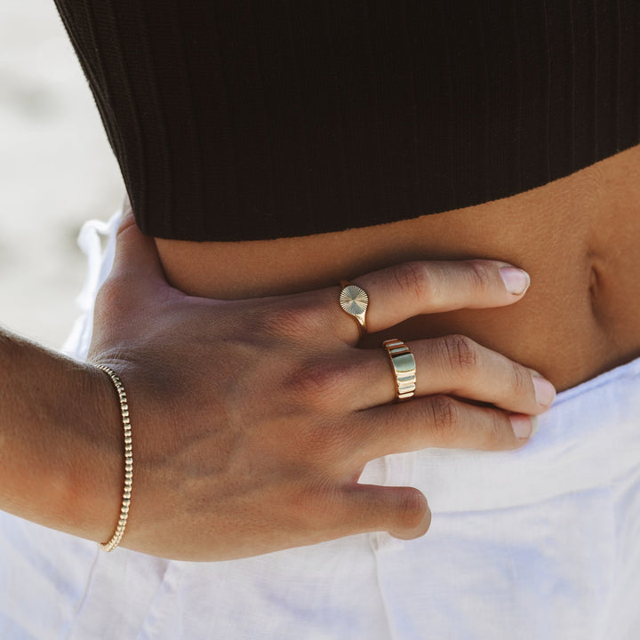 Sonnen-Signet-Ring