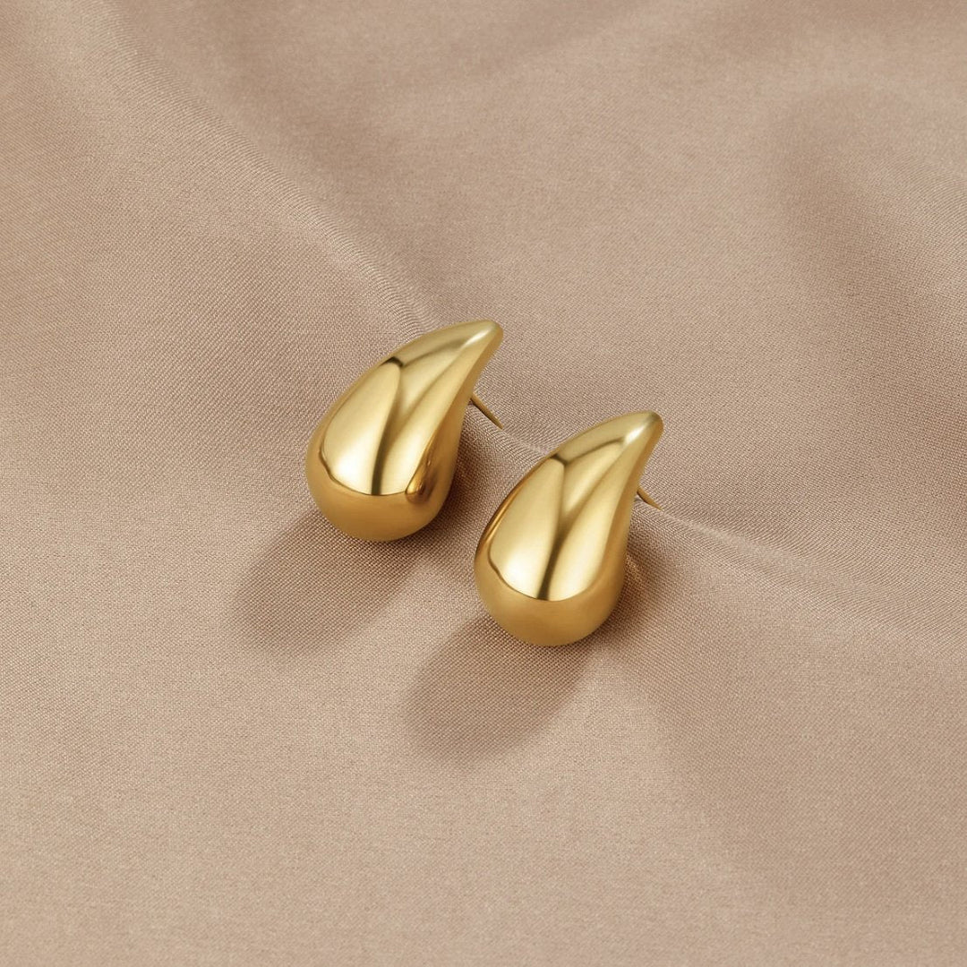 Amara Gold Tropfenohrringe