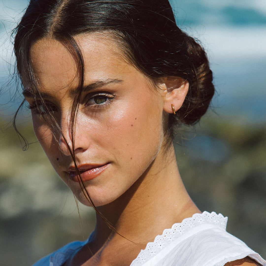 Kleine Huggie-Ohrringe