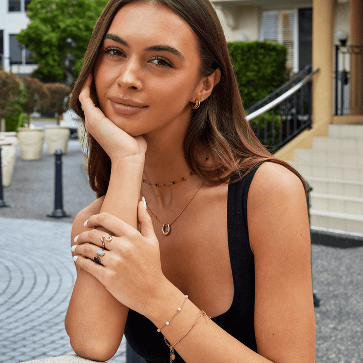 Goldenes Hufeisen-Halsband