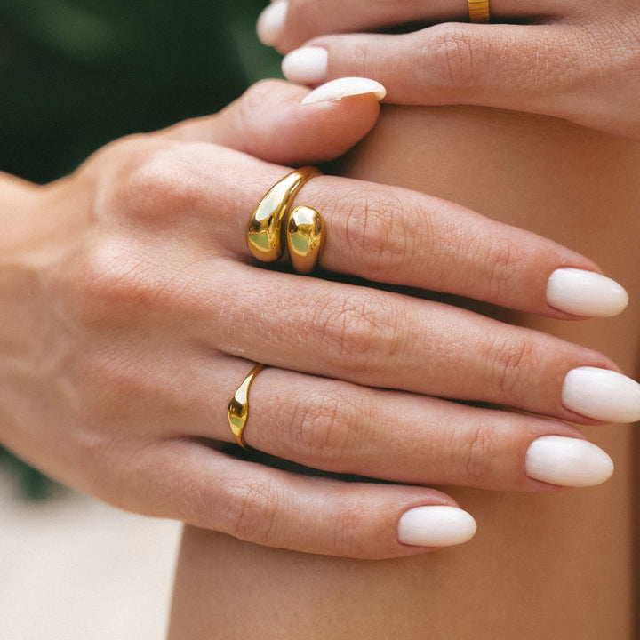 Doppelter Twist Ring