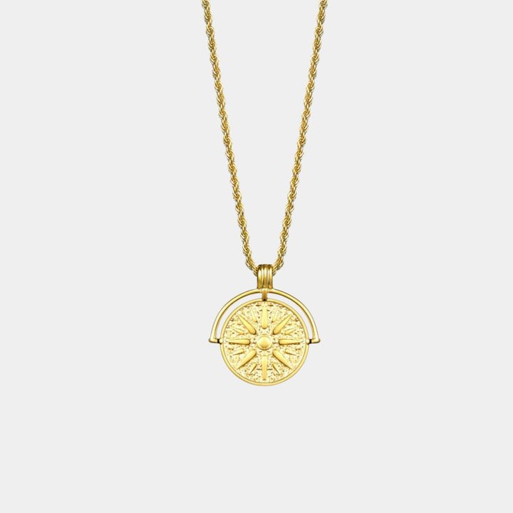 Goldene Sonnenkette