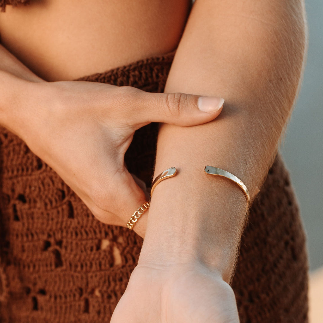 Gehämmerter Armreif