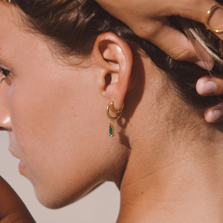 Meeresfunkeln Ohrringe