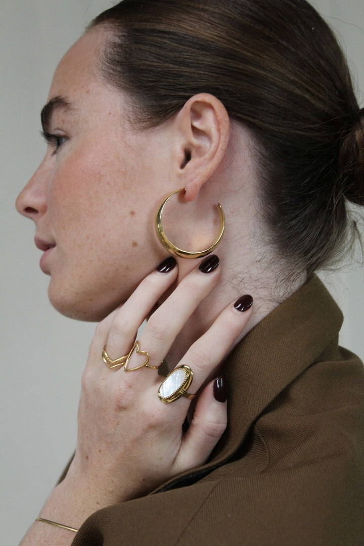 Lovers - Ring - Edelstahl - Verstellbar