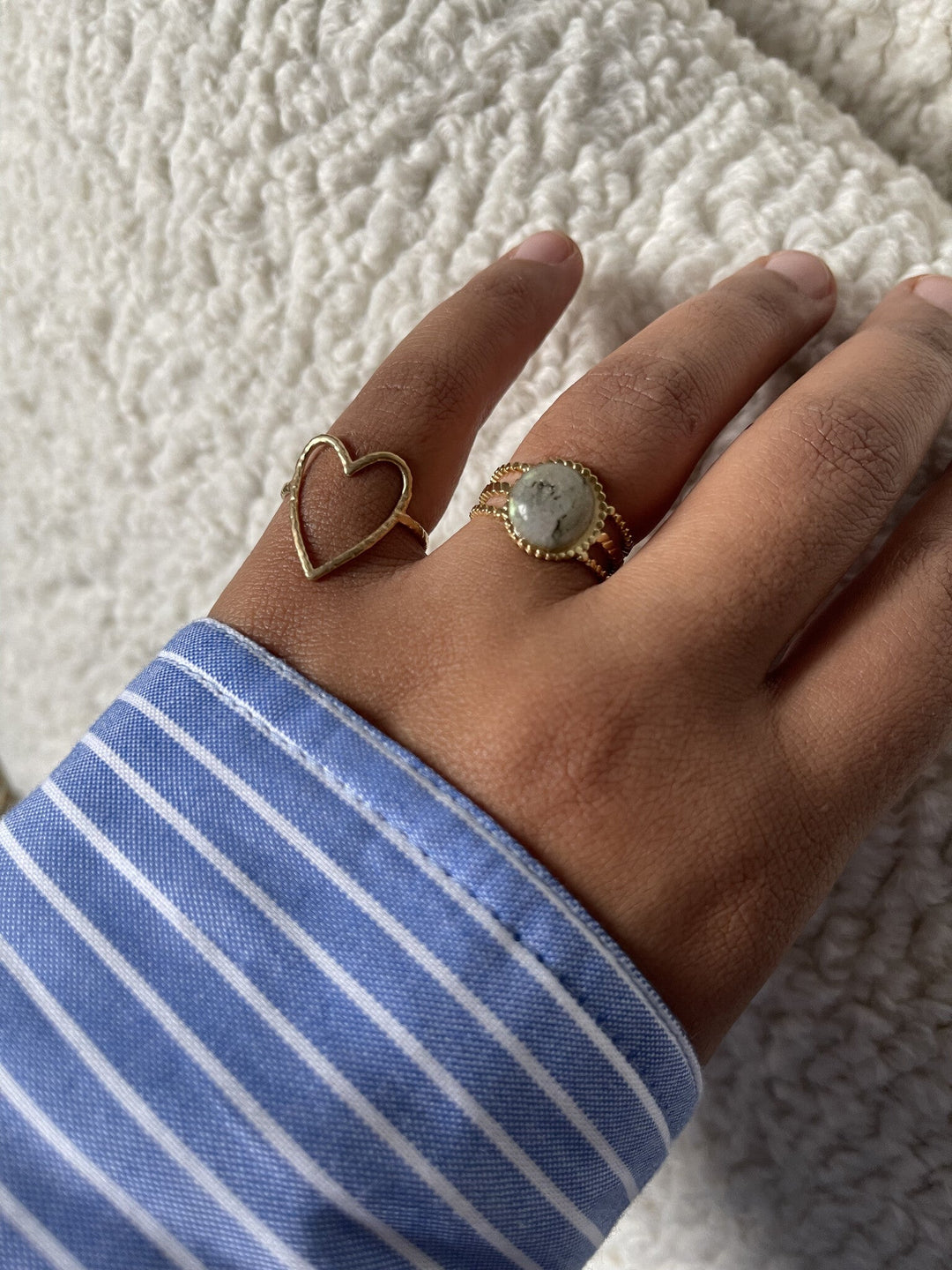 Lovers - Ring - Edelstahl - Verstellbar