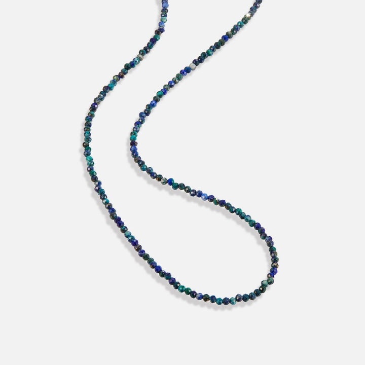 Lapis Lazuli Perlenstein Halskette
