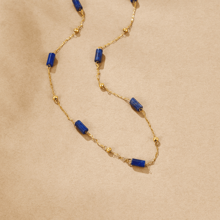 Lapislazuli Perlenkette