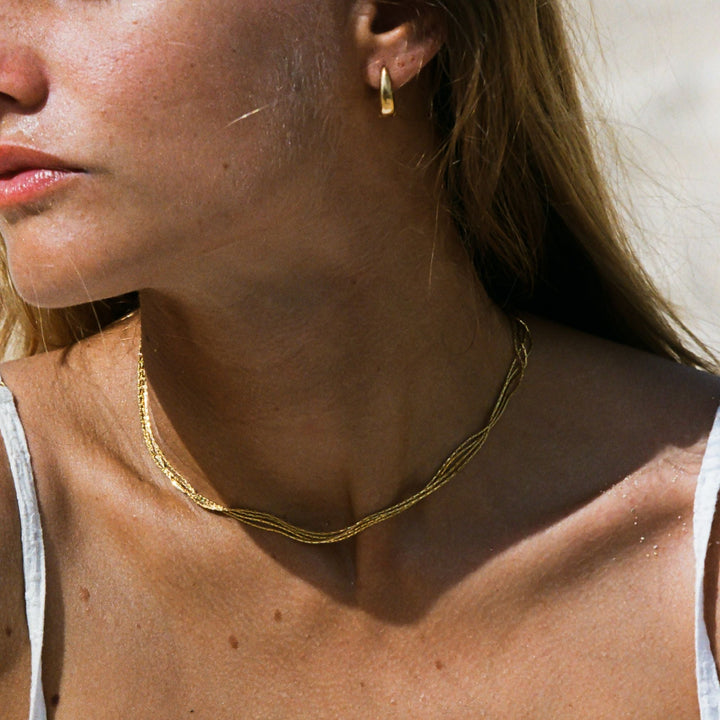 "Riviera" Geschichtete Choker