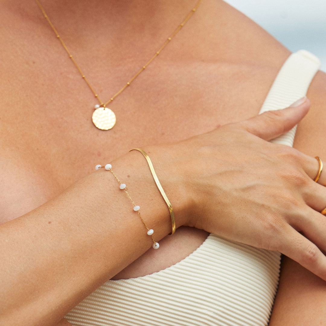 "Santorini" Schichtarmband