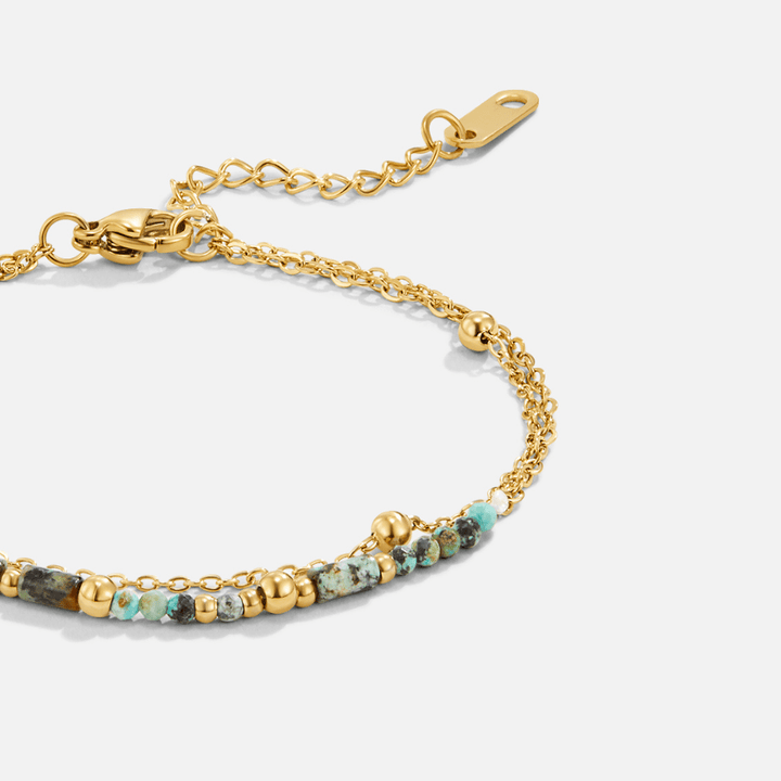 Schichtperlenarmband