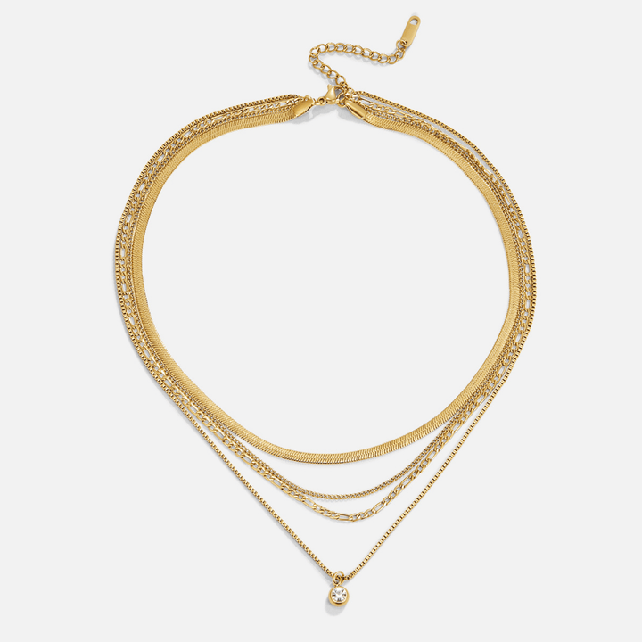 Lena Mehrschichtige Goldkette