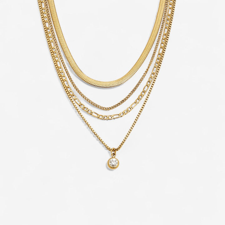 Lena Mehrschichtige Goldkette